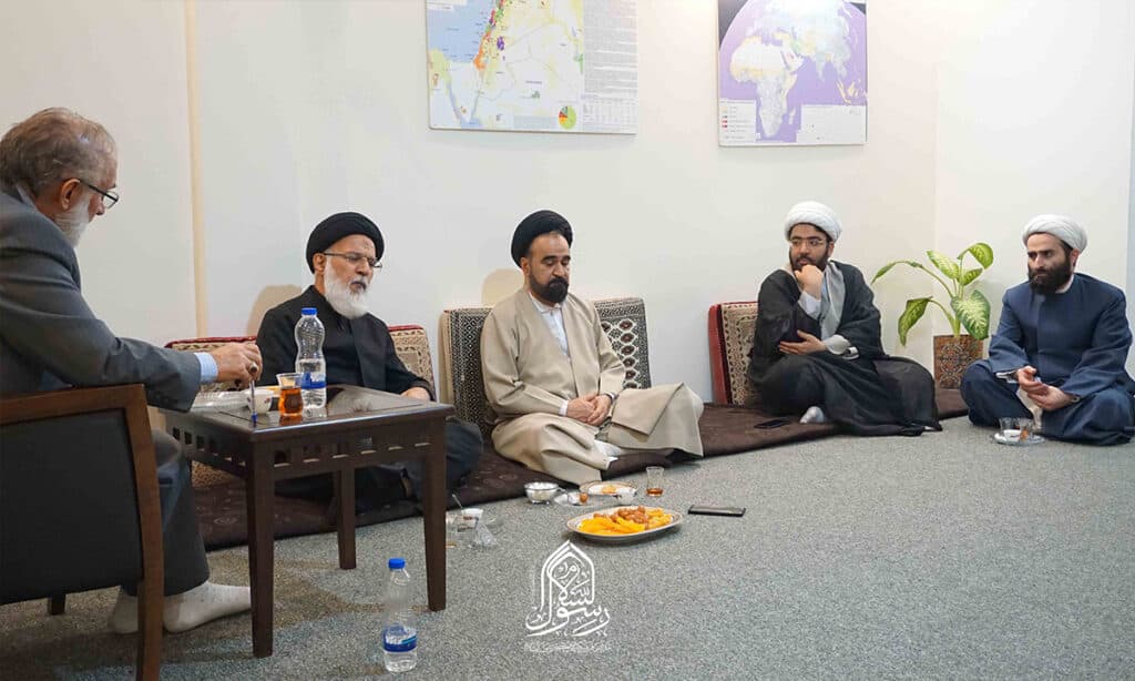 گزارش دیدار حجت‌الاسلام محسن قنبریان