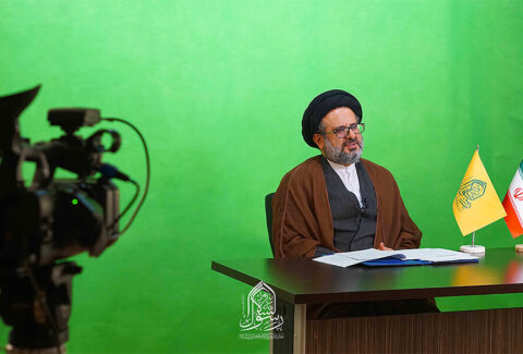 بازدید حجتالاسلاموالمسلمین حسینی کوهساری مسئول مرکز ارتباطات و بینالملل حوزههای علمیه