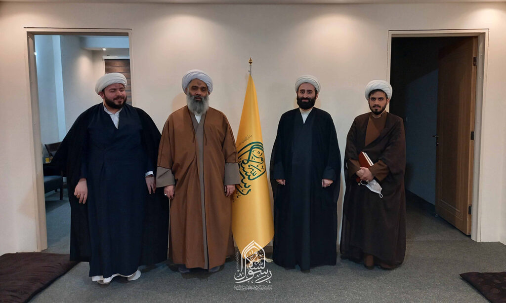 آیت الله عبدالکریم فرحانی | نشست علمی مرکز رسول السلام با موضوع «   چگونگی تبادل دانش و تجربه میان حوزه‌های علمیه قم و لبنان   »