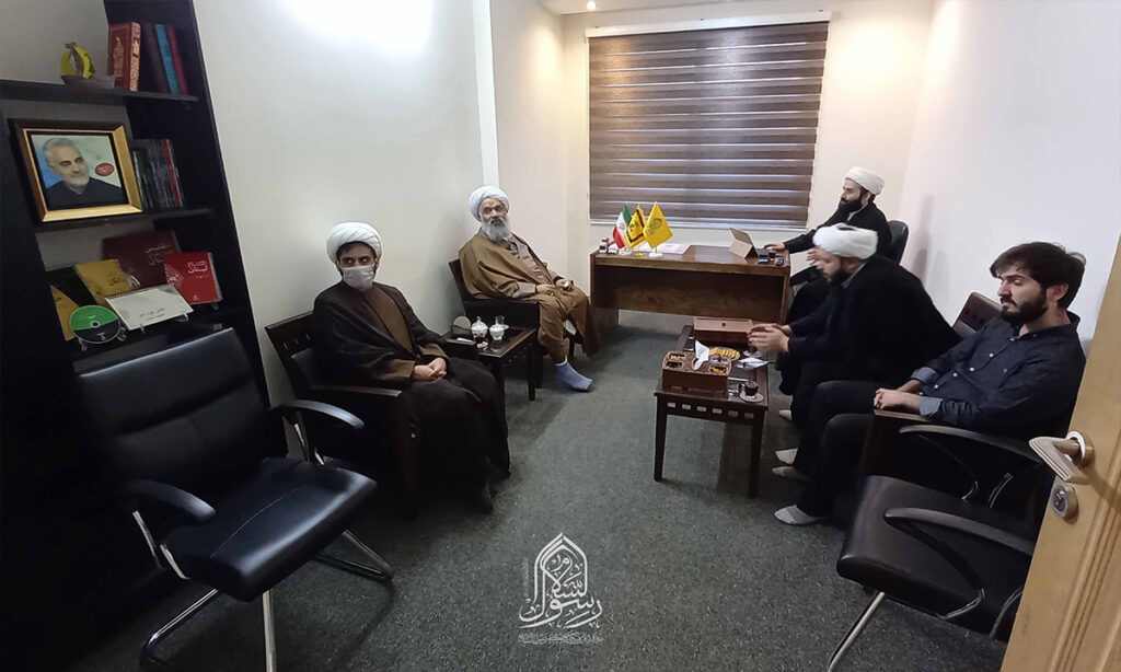آیت الله عبدالکریم فرحانی | نشست علمی مرکز رسول السلام با موضوع «   چگونگی تبادل دانش و تجربه میان حوزه‌های علمیه قم و لبنان   »