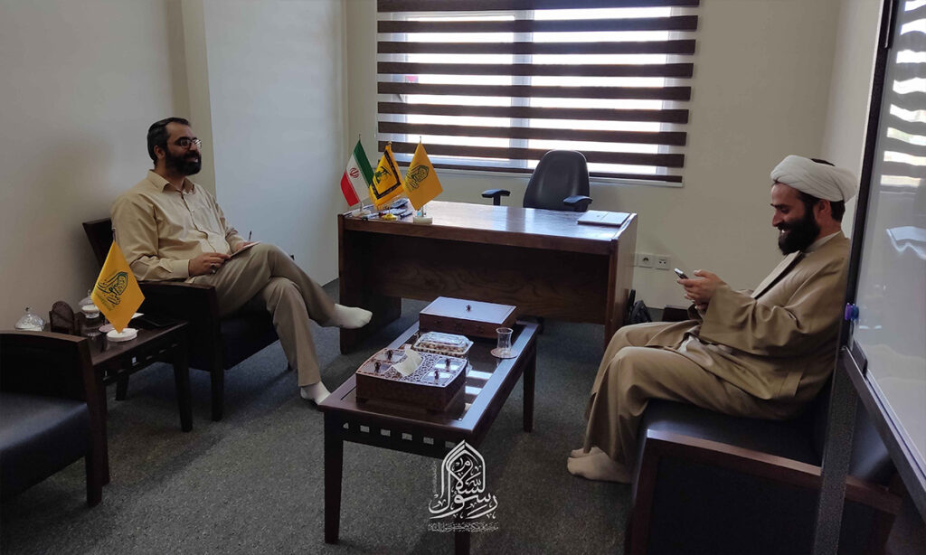 بازدید دبیر جامعه ایمانی مشعر از مرکز رسول السلام